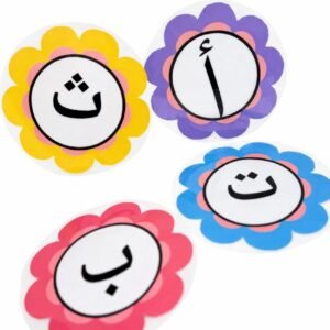 بطاقات الحروف الهجائية (أ-ي)