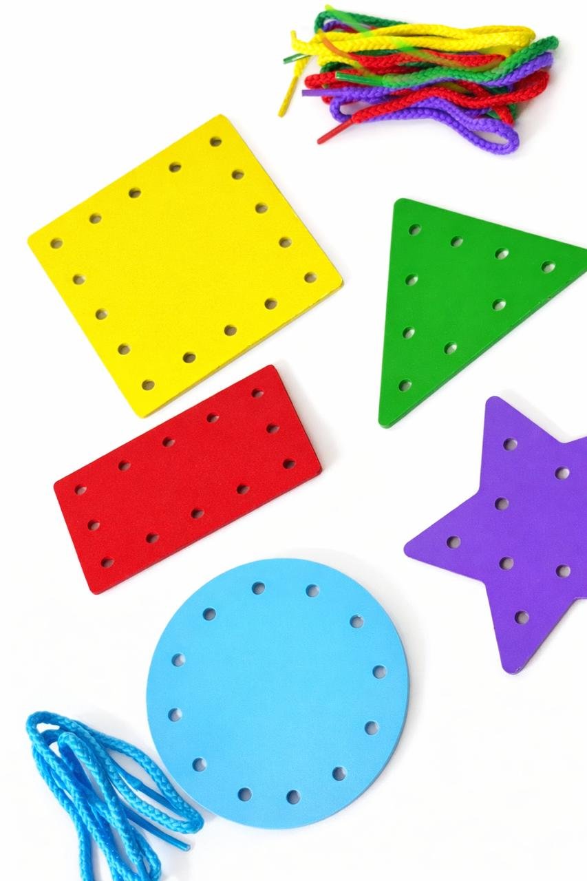 وسيلة تأزر العين واليد (خيوط ، أشكال هندسية) - Image 4