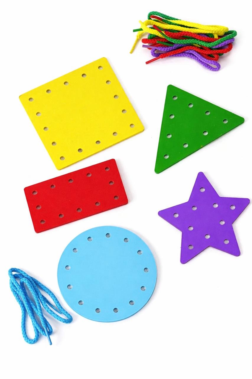 وسيلة تأزر العين واليد (خيوط ، أشكال هندسية) - Image 3