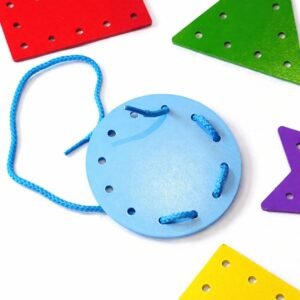 وسيلة تأزر العين واليد (خيوط ، أشكال هندسية)