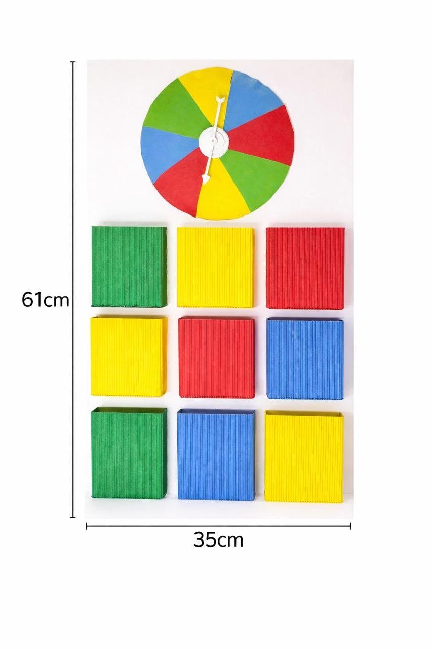 عجلة الألوان من الفلين - Image 3