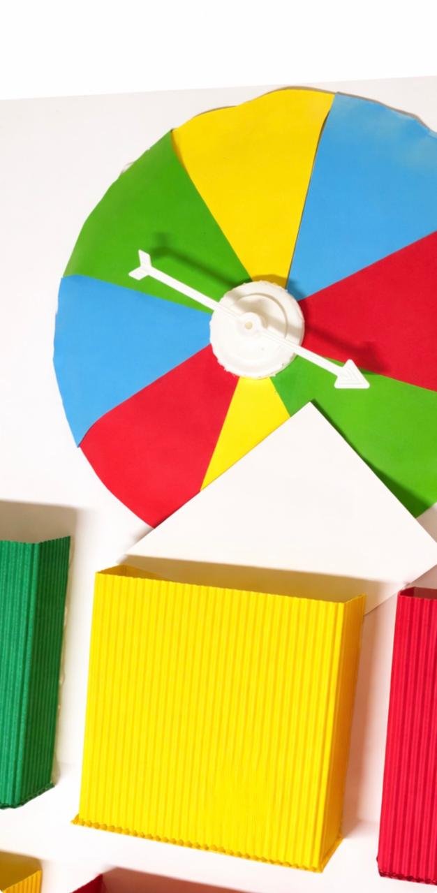 عجلة الألوان من الفلين - Image 2